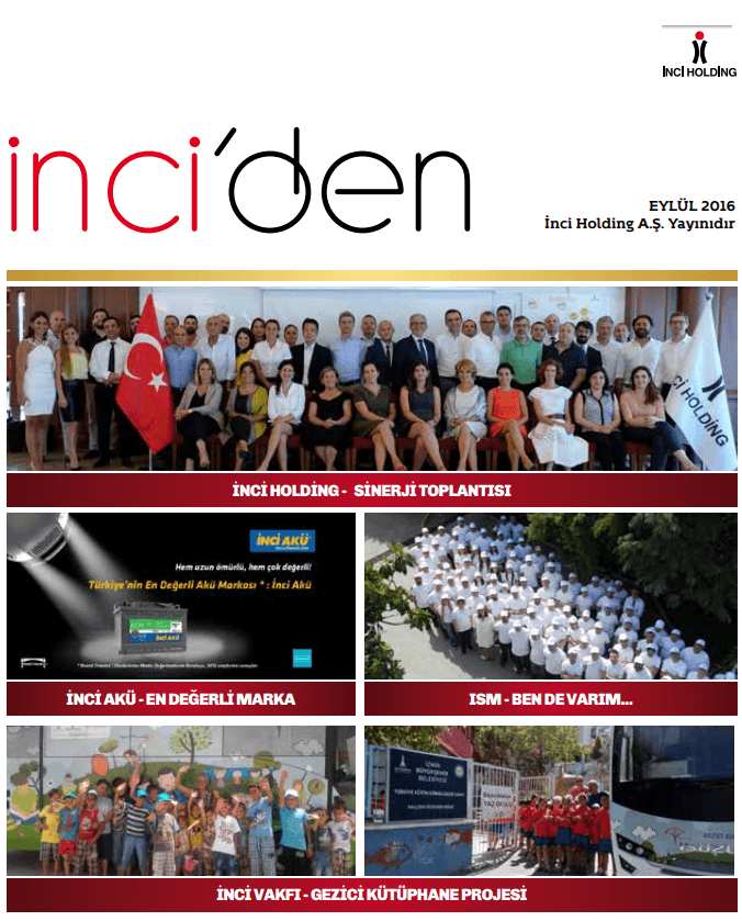 İnci'den Eylül 2016