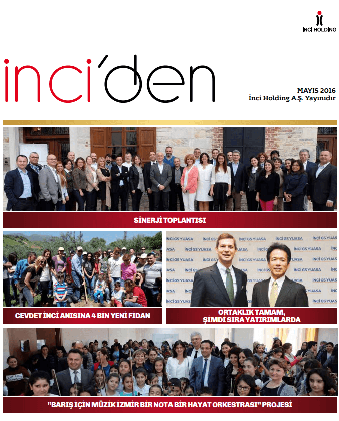 İnci'den Mayıs 2016