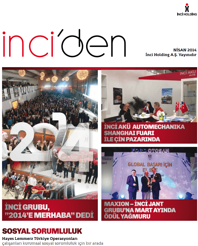 İnci'den Nisan 2014