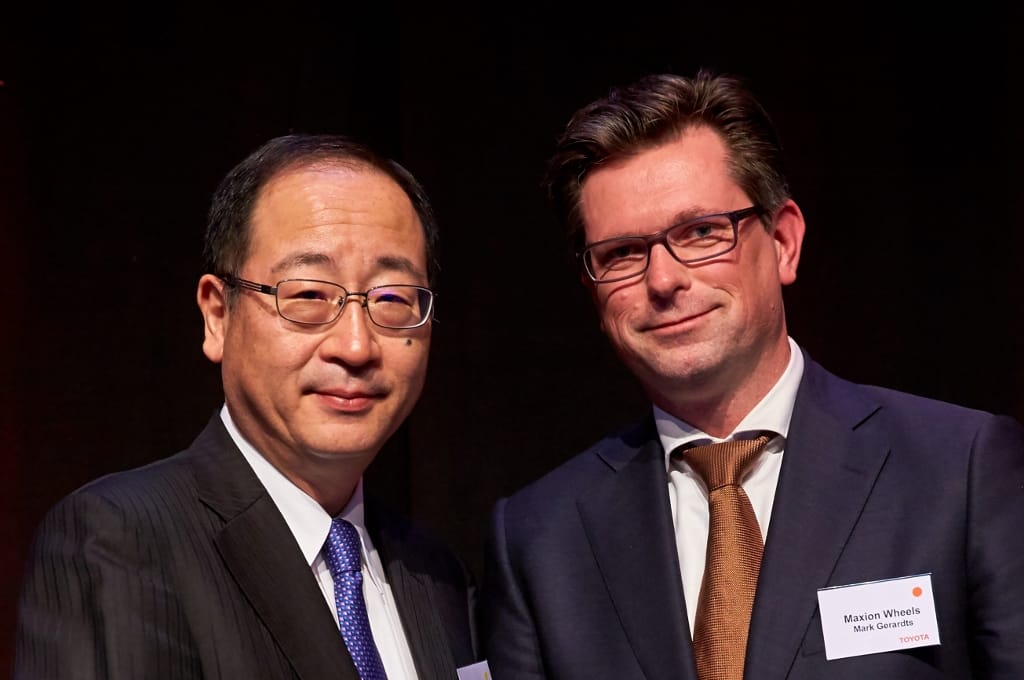 Toyota Europe Supply Achievement Award for Maxion İnci