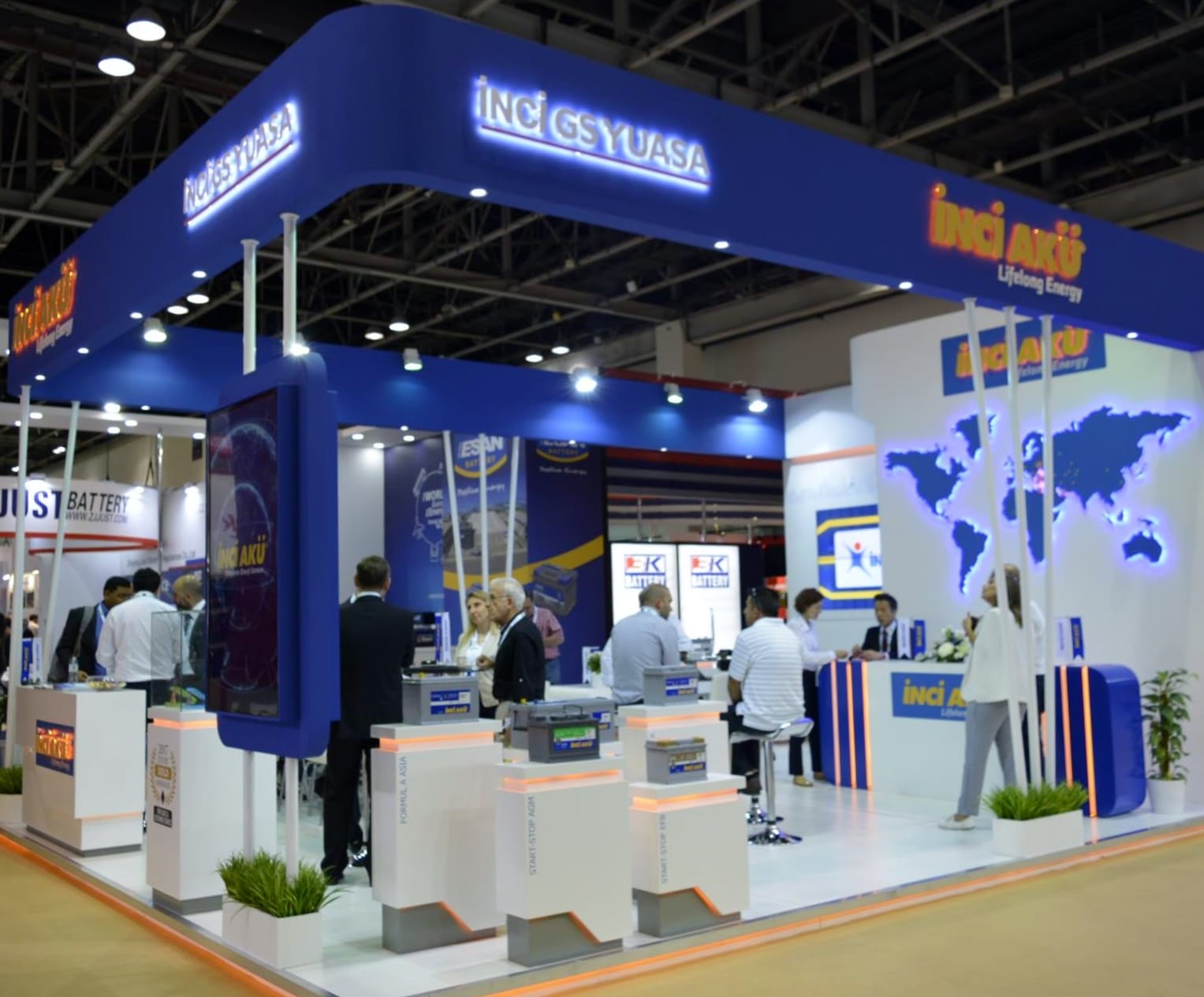 İnci Akü at Automechanika Dubai