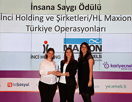 Kariyer.net İnsana Saygı Ödülü