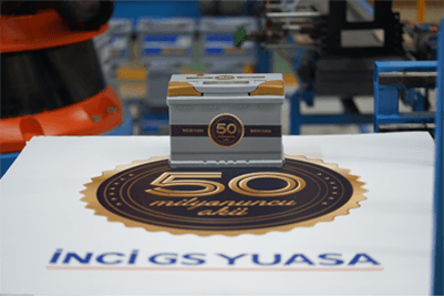 Fifty Millionth Battery for İnci GS Yuasa